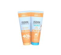 ISDIN Fotoprotector Gel Crema SPF50 250 ml + Fotoprotector Pediatrics Gel Crema SPF50 250 ml