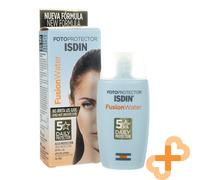 ISDIN Fu Fusión Agua Filtro Solar Protector Cara Emulsión SPF50+50ml