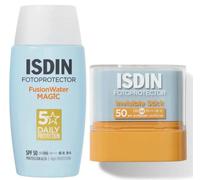 Isdin Fusion Water Magic SPF50 50 ml + Invisible Stick SPF50+ 10 gr