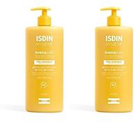ISDIN Gel Corporal para Pieles Sensibles, Avena, Sin Fragancia, Sin Perfume, Negro, 750 ml (Paquete de 2)