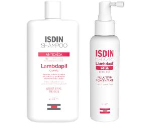 Isdin Lambdapil Anticaída Champú 400 ml + Lambdapil Anticaída Melatonin Loción 100 ml