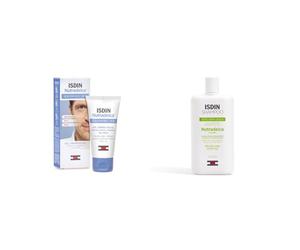 ISDIN Nutradeica PACK para pieles seborréicas: Gel-crema facial 50 ml + Champú Anticaspa Grasa, 400ml