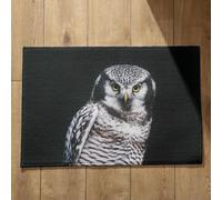 Isdreem Alfombra Antideslizante Bañera Pequeña Felpudo Entrada Edificio Águila Alfombra Habitación Antideslizante Alfombrilla Antideslizante Cuadrada, 40x60cm