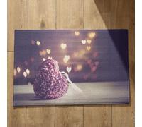 Isdreem Alfombra Antideslizante En La Bañera Felpudos Graciosos Amar Alfombra Salon Pelo Corto Felpudo Exterior A Medida Alfombrillas Decorativas Antideslizantes, 40x60cm