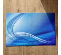 Isdreem Alfombra Antideslizante Plato Ducha Felpudo One Piece Arte Geométrico Alfombra Bañera Felpudo Puerta Entrada Alfombrillas Decorativas Antideslizantes, 40x60cm