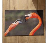 Isdreem Alfombra Baño Absorbente Y Antideslizante Felpudo Entrada Casa One Piece Flamenco Alfombra Cocina Lavable Antideslizante Felpudo Divertido, 40x60cm