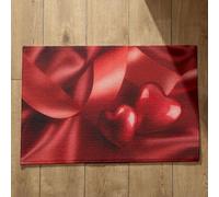 Isdreem Alfombra Baño Grande Felpudo Entrada Casa One Piece Amar Alfombra Bañera Antideslizante Grande Alfombrillas Fiat Tipo Alfombrillas Decorativas Antideslizantes, 40x60cm