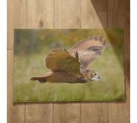 Isdreem Alfombra Cocina Lavable Lavadora Alfombrilla Antideslizante Ducha Búho Alfombra Interior para Ducha Felpudo Entrada Series, 40x60cm