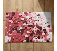 Isdreem Alfombra Comedor Felpudo Oficina Amar Alfombra Fina Antideslizante Felpudo A Medida Alfombrillas Decorativas Antideslizantes De Algodón Afelpado Ligero, 45x75cm