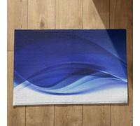 Isdreem Alfombra De Baã O Antideslizante Alfombrilla Puerta Exterior Arte Geométrico Alfombra Ultra Fina Felpudo Baño Pequeño Alfombrillas Decorativas Antideslizantes, 45x75cm