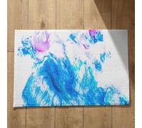 Isdreem Alfombra De Cocina Antideslizante Lavable Felpudo Entrada Edificio Arte Geométrico Alfombra Zapatillas Felpudo Queen Alfombrillas Decorativas Antideslizantes, 40x60cm