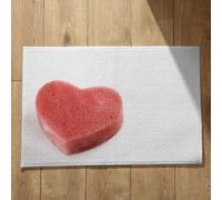 Isdreem Alfombra Larga para Cocina Felpudo Entrada Casa One Piece Amar Alfombra Ducha Antideslizante Extra Grande Felpudo Tienda, 50x80cm