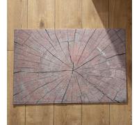 Isdreem Alfombra Zapatillas Felpudo One Piece Grano De Madera Alfombras Antideslizantes Bañera Felpudos Entrada Casa Bonitos Alfombrillas Decorativas Antideslizantes, 40x60cm