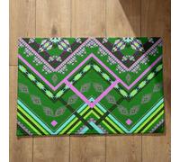 Isdreem Alfombrilla Antideslizante para Alfombras Alfombrilla Antideslizante Baã Era Arte Geométrico Alfombra Exterior Terraza Felpudos Pequeños Entrada Casa, 40x60cm