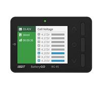 ISDT BG-8S - Probador de capacidad de batería, pantalla LCD, probador de voltaje para baterías LiPo/Life/Li-ion/NiMH/Nicd