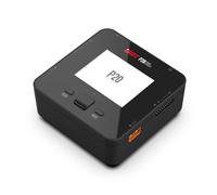 ISDT Cargador rápido P20 Lipo, DC 500WX2 20 A Dual Smart Charger para Life, LiIon, LiPo(1-8S)/LiHv(1-70S)/Pb(1-12S); NiMH/Cd (1-16S)