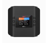 ISDT K4 Cargador LiPo Descargador Dual AC 400W DC 600Wx2 35A 1-8S Pantalla Digital LCD Duo Balance Cargadores de batería para Life Lilon LiPo LiHv PB NiMH con Adaptador de CA Control de la APP