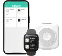 ISDT PB10DW Batería Externa Inalámbrico Power Bank Carga Rápida USB C Cargador Portatil 3000mAh Compatible con iWatch iPhone Samsung
