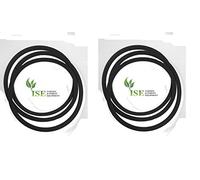 ISE® Correa de transmisión de repuesto y correa de cubierta para Cub Cadet 714 HA (76 cm) sustituye a los números de pieza: 754-04258 y 754-04190