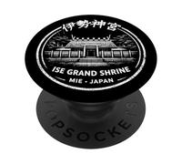 Ise Grand Shrine Japón Sello japonés Kanji Otaku Recuerdo PopSockets PopGrip Adhesivo