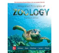 ISE Integrated Principles of Zoology (SIN COLECCION)