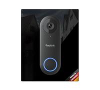 iSecur Placa para timbre de puerta de vídeo Reolink de acrílico I Video Doorbell I 140 x 175 mm I Placa de estación de puerta para timbre I az193