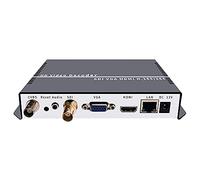 ISEEVY H.265 H.264 Video Decoder with HDMI VGA SDI Output for Advertisement Display, IP Encoder Decoding, Network Stream Decoding Support SRT RTMP RTSP UDP HTTP
