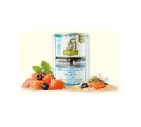 Isegrim húmedo perro cachorro pavo con salmón 400 gr