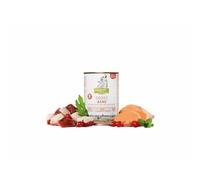 ISEGRIM Lata Perro Adulto Ganso + Boniato, Escaramujo y Hierbas Silvestres, 800 g, Perro