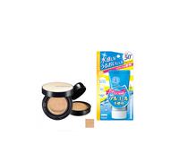 ISEHAN - Kiss Me Sunkiller Perfect Water Essence SPF50+ P 50g X Jung Saem Mool - Essential Skin Nuder Cushion - 14g+14g