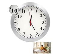 isekurity Reloj de pared con cámara oculta, HD 1080P, reloj de cámara espía de seguridad con detección de movimiento, cámara de seguridad para interiores para oficina en casa, sin Wi-Fi, sin audio