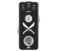 ISET Pedal de efecto de guitarra de refuerzo analógico machete Boost para guitarra eléctrica, bajo, True Bypass