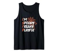ISFP Soy Espeluznante Freaky Juguetón Divertido Introvertido Camiseta sin Mangas