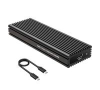 ISHEEP Carcasa SSD M.2, carcasa para MacBook SSD, USB C 3.2 Gen2x2 a NVMe/AHCI SSD, adaptador convertidor externo de aluminio M2 NVMe, estación de acoplamiento para llave M M+B. K1687P3