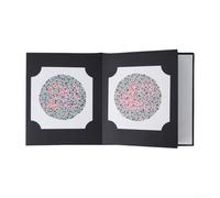 Ishihara Color Vision Test Book 2026 con 38 placas clínicamente probadas para evaluar la capacidad de discriminación del color