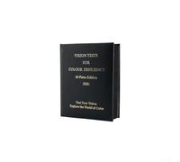 Ishihara - Libro de detección de daltonismo 2026 con 38 placas validadas para evaluar la deficiencia rojo-verde y determinar los niveles de gravedad