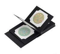 Ishihara Optometry - Libro de prueba de diferencia de color 2024 con 38 placas para pruebas completas de d e visión del color