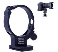iShoot Anillo de montaje de trípode para collar de lente compatible con Nikon Nikkor Z 24-70 mm F2.8 S II, soporte de soporte inferior es placa de liberación rápida Arca-Swiss Fit para estabilizador