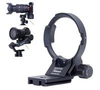 iShoot Anillo de montaje de trípode para collar de lente compatible con Sony FE 16-35 mm F2.8 GM II, FE 20-70 mm F4 G, FE 24-70 mm f/2.8 GM II, soporte compatible con abrazadera y estabilizador de