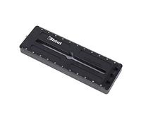 iShoot Placa de liberación rápida para cámara de 12 cm de largo compatible con cámara grande con agarre de batería y abrazadera de cabeza de bola de trípode Arca-Swiss Fit - Puedes comprar 2 piezas