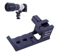 iShoot Soporte de anillo de soporte para trípode de pie compatible con Fuji XF 150-600 mm F5.6-8 R LM OIS WR, XF 500 mm F5.6 R LM OIS WR y GF 500 mm F5.6 R LM OIS WR, placa de liberación rápida