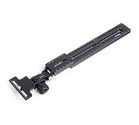 iShoot Soporte de Lente con Zoom de teleobjetivo con 22cm Placa de liberación rápida para trípode, rótula de trípode, trípode, Montura de Anillo, Plegable, retráctil, Lente de Enfoque Largo cámara