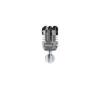 iSHOXS 2C-ProFork para SLS/SLS-X Mounts - Extensión de 5,5 cm para GoPro Rollei, Sony y cámaras de acción compatibles, aluminio y ABS, extensión de montaje profesional