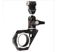 iSHOXS BullBar 23 SLS-X Action - Soporte para cámara de acción en Aluminio CNC para Tubos Ø 19-23 mm | Sistema antivibración 2K con módulo Swivel ProFork | Compatible con GoPro y cámaras de acción