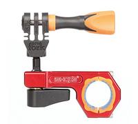 iSHOXS BullBar 3D 23 Soporte de Aluminio para Cámara de Acción, Rojo