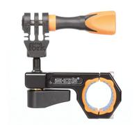 iSHOXS BullBar 3D 23 Soporte GoPro | Fresado CNC, Aluminio 6061 de alta resistencia, Sistema de bola 3D, Inlay de 2 componentes