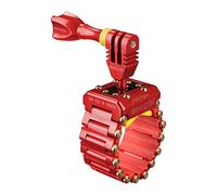 iSHOXS Hell Rider Soporte Action CAM para GoPro, dji & Insta360, Rojo