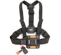 iSHOXS ProChest Correa para el Pecho de Cámara de Acción | Adecuado para GoPro Hero 13 12 11 10, DJI Akaso Insta360 y cámara compatible, Perfecto para aventuras al aire libre
