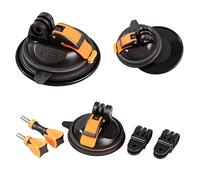 iSHOXS Small Cup | Ventosa Extra Forte per GoPro e Action CAM | Presa sicura su vetro, Auto e Barca | Antivibrazione, Resistente e durevole | Perfetto per Uso professionale e Outdoor