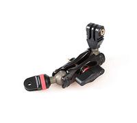 iSHOXS Small Grab Pro 60 | Extensión de rótula para GoPro y Soportes de cámaras de acción compatibles | Montura de ABS con rótulas de Aluminio | 60 mm